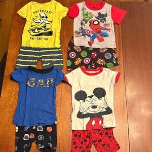 Summer pajama bundle— 4t